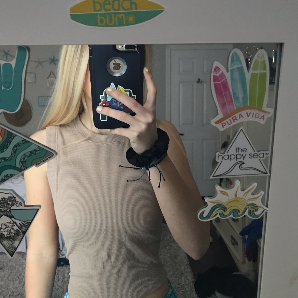 Tan tank top